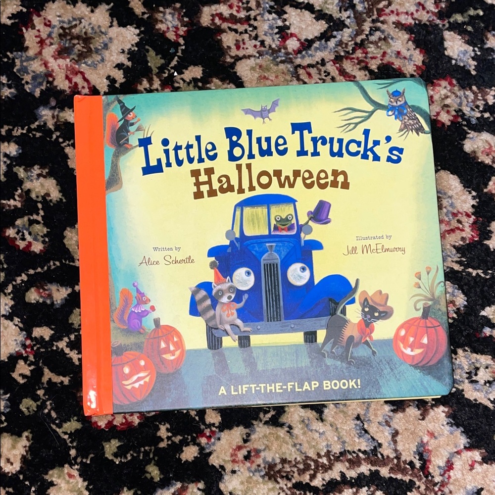 Little Blue Truck's Halloween Lift-the-Flap Book